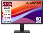 LG 24U411A 60.4 cm (23.8 Inch) Full HD (1920x1080) IPS Monitor, 120Hz, 5ms (GtG),VGA, HDMI, 3-Side Virtually Borderless Design, sRGB 99% (Typ.), HDR 10, 1ms MBR, Reader Mode, Flicker Safe (2026) - Image 2