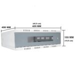 Lapras 𝟏𝟓 𝐘𝐞𝐚𝐫𝐬 𝐖𝐚𝐫𝐫𝐚𝐧𝐭𝐲 Metal DVR/NVR Lock Box with Ventilation, Wall-Mountable Design, Universal Fit for Security Devices, Easy Setup Durable Build, Ideal Cabinet for Home & Office - Image 2