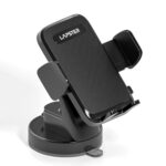 Lapster Autogrip C1 car Mobile Holder for Dashboard with 360 Degree Rotation, Secure Hold Grip, Vacuum Lock Base, One-Hand Operation, Impact-Resistant Design, Mobile Holder for car (Black) - Image 2