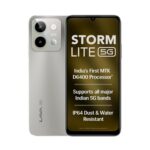Lava Storm Lite 5G (Cosmic Titanium, 4+4*GB RAM, 128GB Storage) | India's First MTK Dimensity 6400 Processor | 50MP AI Camera | IP64 Rated | 120 Hz Display | 5000 mAh Battery | Supports All 5G Bands - Image 2