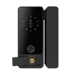 Ledgebit Smart Glass Door Lock | 5-in-1 Unlocking Fingerprint, Password, RFID Card, Smart Life App & Mechanical Key | Maximum 100 User Capacity for Fingerprints, Passwords & RFID Cards - Image 2