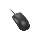 Lenovo 120 Wired Plug & Play USB Mouse, High Resolution 1600 DPI Optical Sensor, 3-Button Design with clickable Scroll Wheel, Ambidextrous, Ergonomic Mouse for Comfortable All-Day Grip (GY51L52636) - Image 2