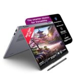 Lenovo IdeaPad 5 2-in-1 AMD Ryzen AI 5 340 (16GB RAM/512GB SSD/14 (35.5cm)/WUXGA IPS/Windows 11/Copilot+PC/Microsoft 365 Basic + Office 2024/Digital Pen 2/Grey/1.6Kg), 83KT0052IN Convertible Laptop - Image 2