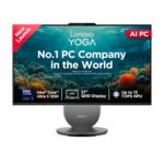 Lenovo Yoga AIO Intel Core Ultra 5 125H 27" QHD IPS (16GB RAM/1TB SSD/AI PC/Windows11/Microsoft 365 Basic + Office Home 2024/Wireless Euterpe Keyboard & Mouse, Grey), F0J2003EIN All-in-One Desktop - Image 2