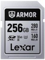 Lexar 256GB Armor Silver PRO SDXC Memory Card, UHS-II, C10, U3, V60, 6K UHD, Up to 280MB/s Read, Stainless Steel, for Professional Photographer, Videographer, Enthusiast (LSDAMSP256G-RNNNU) - Image 2