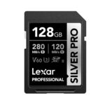 Lexar Professional Silver PRO SDXC UHS-II Card, 128GB up to 280MB/s Read, 160MB/s Write Speed - Image 2