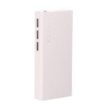 M5 10000mAh Power Bank with Triple USB Output Fast Charging Portable Charger for Mobile, Earbuds, Smartwatch, Tablet & Speaker – White - Image 2