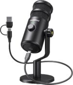 MAONO USB Dynamic Microphone for Podcast: Podcast Recording Microphone Plug&Play for Recording, Streaming, VoiceOver, Voice Isolation Technology, Metal Mic, Works for Audio Interface Mixer (PD100U) - Image 2