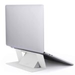 MOFT Laptop Stand for Desk, Adhesive Laptop Stand with 2 Adjustable Viewing Angles, Foldable and Portable Computer Stand Compatible with MacBook Air, MacBook Pro 11.6"-16", Misty Cove - Image 2
