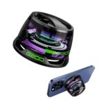 MSA Portable Magnetic Bluetooth Speaker Wireless Mini Speaker with Strong Magnet, RGB Lights & Deep Bass | 360°Surround Sound, Hands-Free Calling for Home, Car, and Outdoor Use(Pack of 1-Multicolour) - Image 2