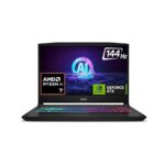 MSI Katana A15 AI, AMD 8th Gen. Ryzen 7 8840HS,Built-in AI, 40CM FHD 144Hz Gaming Laptop (16GB/512GB NVMe SSD/Windows 11 Home/MSO 2021/NVIDIA GeForce RTX 4050, GDDR6 6GB/Black/2.25Kg) B8VE-481IN - Image 2