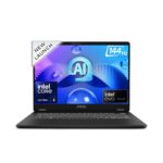 MSI Prestige 14 AI Evo, Intel 1st Gen. Ultra 5 125H,Built-in AI, 36CM FHD+ 144Hz Laptop(16GB/1TB NVMe SSD/Windows 11 Home/Intel Arc/Stellar Gray/1.7Kg), C1MG-050IN - Image 2