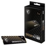 MSI SSD SPATIUM M470 Pro PCIe 4.0 NVMe M.2 1TB - PCIe 4.0 NVMe M.2 Internal Solid State Drive, 6000MB/s Read & 4500MB/s Write, 3D NAND, Built-in Data Security, Center - 5 Year Warranty (320 TBW) - Image 2