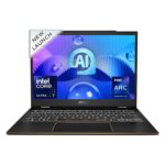 MSI Summit 13 AI Evo, Intel 1st Gen. Ultra 5 125H,Built-in AI, 34CM FHD+ Laptop(16GB/1TB NVMe SSD/Windows 11 Home/Intel Arc/Ink Black/1.39Kg), A1MTG-040IN - Image 2