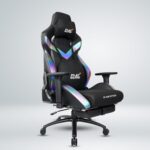 Make My Chairs™ Play Sure Pro RGB Color Gaming Chairs with 3D Adjustable Armrest| Multi-Functional Chair| Footrest,Neck & Lumbar Pillow-Available (Playsure Pro) - Image 2