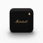 Marshall Willen Portable Bluetooth Speaker with 15+ Hours of Portable Playtime, Dust & Waterproof (IP67) - Black & Brass. - Image 2