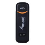 Melbon T708 4G LTE WiFi USB Tri Band Dongle Stick with 4G Sim Network Support, Plug & Play 4G Data Card with Up to 150Mbps Data Speed, Sim Adapter Included (Black) - Smartphone - Image 2