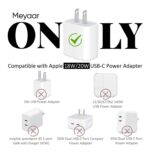 Meyaar Wave-Shaped Cable Protector Series with 3D Cute Pattern for iPhone Charger 20W & 18W, Data Line Wire Saver Charging Cable Charger Protective Cable, Full Protection Cover (Lina-Bel-Pink) - Image 2