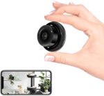 Mini WiFi Full HD IP Camera Wireless CCTV Security with Microphone Cloud Based Storage Night Vision Motion Detection Two Way Communication Supports SD Card Security Camera (IP Camera) - Image 2