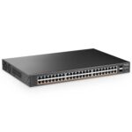 MokerLink 48 Port Gigabit Poe Switch with 2 Gigabit SFP, ieee802.3af/at 800W AI Detection, Plug and Play Unmanaged Ethernet Switch in Metal Rack - Image 2