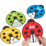 Montessori Spinning Flash Cards for Kids (3–5 Years) | ABC Alphabet & 123 Number Learning Toy | Early Education Rotating Flash Card Game | Preschool Educational Gift - Image 2