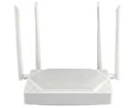 N300 Wireless WiFi Router, 300Mbps High Speed Internet, 4 Antenna, White, Home Network Device (W200) - Image 2