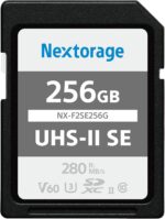 Nextorage Japan UHS-II SD Card256GB max Read Speed 280MB/s V60 (SDXC UHS2 Memory Card NX-F2SE) - Image 2