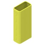 OBOE Silicone Soft Cover for Mi Boost Pro Power Bank Battery (Green, 30000 mAh) - Image 2
