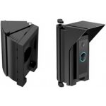 OLAIKE Waterproof Adjustable Angle Mount for Video Doorbell Wired, Doorbell Angle Mount (30 to 60 Degree),Expand the View Area, Mounting Plate Wedge Corner Kit/Rain Shield/Waterproof cap,Black - Image 2