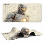 ON TREND Iron Man Gaming Mouse Pad XXL Desk Mat for Keyboard & Mouse, Non-Slip Rubber Base, Smooth Surface Desk Pad for Gaming, Office & Home (Large Extended -23x11 Inch) - Image 2
