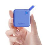 ORICO Portable SSD 512 GB with 2 in 1 USB C Cable, External Solid State Drives, Up to 460MB/s, Status Indicator, Reliable Storage for USB-C Smartphone, PC - B5PLUS(Blue) - Image 2