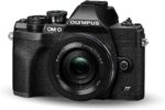 Olympus OM-D E-M10 Mark IV Micro Four Thirds System Camera Kit, 20 MP sensor, electronic viewfinder, 4K video, powerful AF, Wi-Fi, black incl. M.Zuiko Digital ED 14‑42mm F3.5‑5.6 EZ Pancake black - Image 2