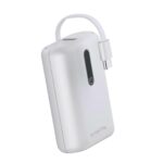 One Life 10,000mAh 33W Ultra Slim Power Bank with Fast Charging, Type-C PD, LED Indicator, Output & Input Ports for iPhone, Android & Other Devices (White) - Image 2