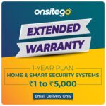 Onsitego 1 Year Extended Warranty for Home & Smart Security Systems Up to Rs 5000 (Email Delivery) - Image 2