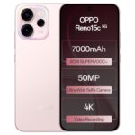 Oppo Reno15c 5G (Afterglow Pink, 12GB RAM, 256GB Storage) with No Cost EMI/Additional Exchange Offers - Image 2