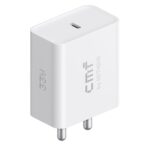 Original 33W Rapidly Type C Quick Charging Adapter Compatible with CMF By Nothing Phone 2 Pro|Phone 1|Nothing 3|3a Lite|3a Pro|2a| 2a Plus |2|M35|M17|A55| Buds/Ear Stick, 33 W PPS USB C Adaptor, White - Image 2