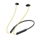Original Deep Bass, HD Noise-Canceling Mic Bluetooth Neckband Yellow Colour Compatible with Realme Wireless 3 GT Neo 3, 12x 5G, 11i, 10 Pro 5G, 9i, 8s 5G, Narzo 50A, Narzo 30i, C55, C31, X7 Max - Image 2