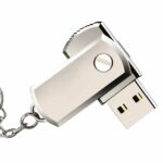 Otario® Mini Metal Swivel USB Pendrive 64GB | Stylish Rotating Keychain Flash Drive with Premium Finish | Portable & Durable Data Storage for Laptop, Computer, Mobile, Tablet, Car, Music & Office - Image 2