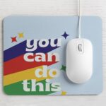 PAPER PLANE DESIGN Mouse Pad Designer Anti Skid Mouse Pads for Desktop and Laptop Computers. D1045 - Image 2