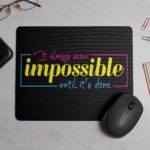 PAPER PLANE DESIGN Mouse Pad Designer Anti Skid Mouse Pads for Desktop and Laptop Computers. D1398 - Image 2