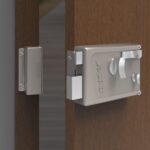 Plantex Heavy Duty Night Latch Door Lock with Key & Knob for Main Door/Inside Opening for Home,Hotel,Office - Pack of 1 (Matt) - Image 2