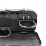 Portable Folding Vehicle Car Tray Cup Bottle Holder Dining Organizer Grey - Image 2
