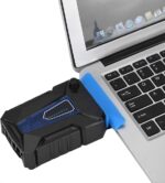 Portable K27 Universal Notebook Fan Cooler Fan USB Air Extracting Cooling Vacuum Fan Radiator for Laptop 17 15.6 15 Inch Cooling Fan - Image 2