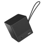 Portronics Bounce 2 5W Portable Bluetooth Speaker with in-Built FM Radio, Type C Charging Port with 5 Hrs Playback(Black) - Image 2