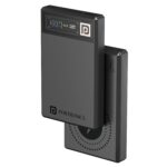 Portronics Luxcell MagClick 10k 10000 mAh 15W Magnetic Wireless Fast Charging Power Bank Premium Finish, 22.5 Wired Output Compatible with iPhone 12 & Above,Type C Smartphones,Tablets(Dark Grey) - Image 2