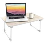 Portronics My Buddy J Portable/Foldable Laptop Table with Laminated MDF Board, Aluminium Legs, Anti-Skid Grip, Supports Upto 17 inch Laptop(Grey) - Image 2