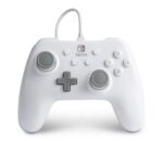 PowerA Wired Gaming Controller for Nintendo Switch, White (Officially Licensed) - Image 2
