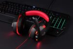 Professional Wired Gaming Headset with 40mm Driver for Surround Stereo Sound | Adjustable Headband with Fascinating LED Lights & Passive Noise Cancellation with Free Y Splitte - Image 2