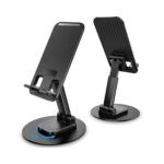 Prokart Premium 360° Rotatable Mobile Phone Holder Stand | Adjustable & Foldable Dock Tabletop Mount for All Smartphones, Tablets and iPad - Image 2