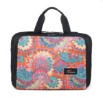 Protecta The Professional Office Laptop Bag Briefcase For Women & Men Fits Laptops With Screen Size Up to 11.6 Inch & Tablets - Ideal For Office & Work - Black & Indian Geometric Print - Image 2